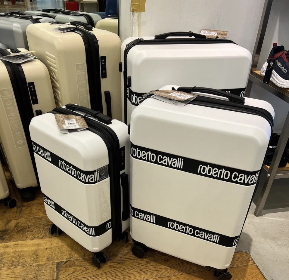 Roberto cavalli sale travel bag