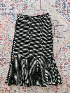 Rok Polkadot skirt tube line mirip this is april zara pull and bear trick and tricky