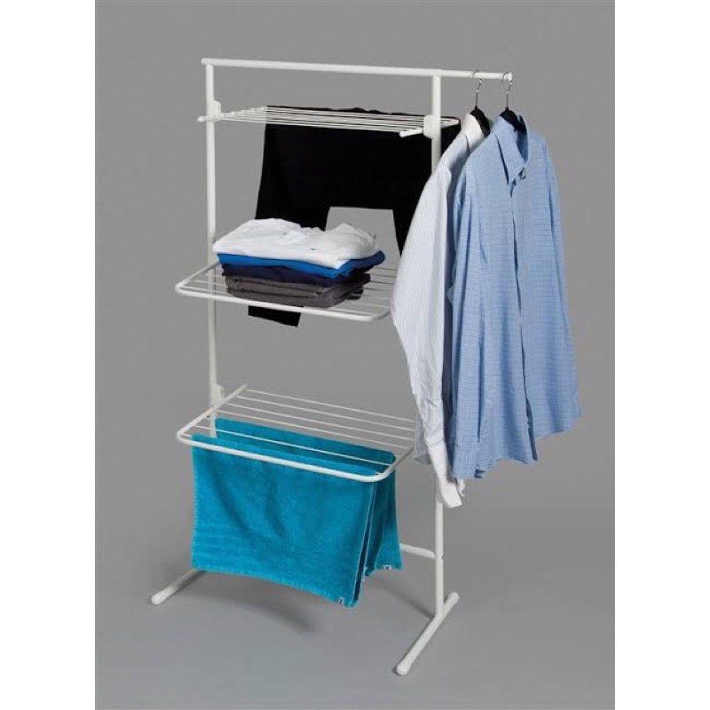 SALE RORETS HIGH QUALITY TRIPLE SHELF RACK DRYER MADE IN EUROPE Furniture Home Living Home Improvement Organization Clothes Drying Rack on Carousell