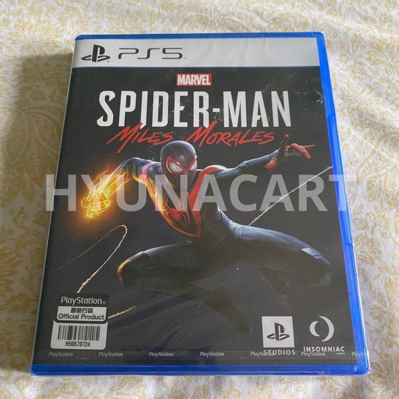 SEALED spider man miles morales PS5 game, Video Gaming, Video Games
