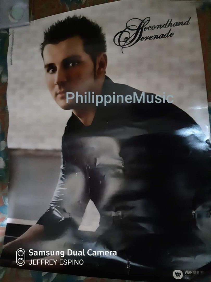 Secondhand Serenade Official Promo Poster (Category: Events Tickets) located in Quezon City. Submitted by jeffreyespino (Listing ID 1238453650, Image 1). Description: All original We accept cash, GCash 09152688298, Maya 09989968742, BPI, BDO, LBC, Cebuana Lhuiler, MLhuiler and Palawan Express payments. For faster transaction sms us thru 09989968742 Deliver / pick up thru Lalamove, Grab, Borzo, Toktok etc. Shipping via JRS Express or LBC (delivery