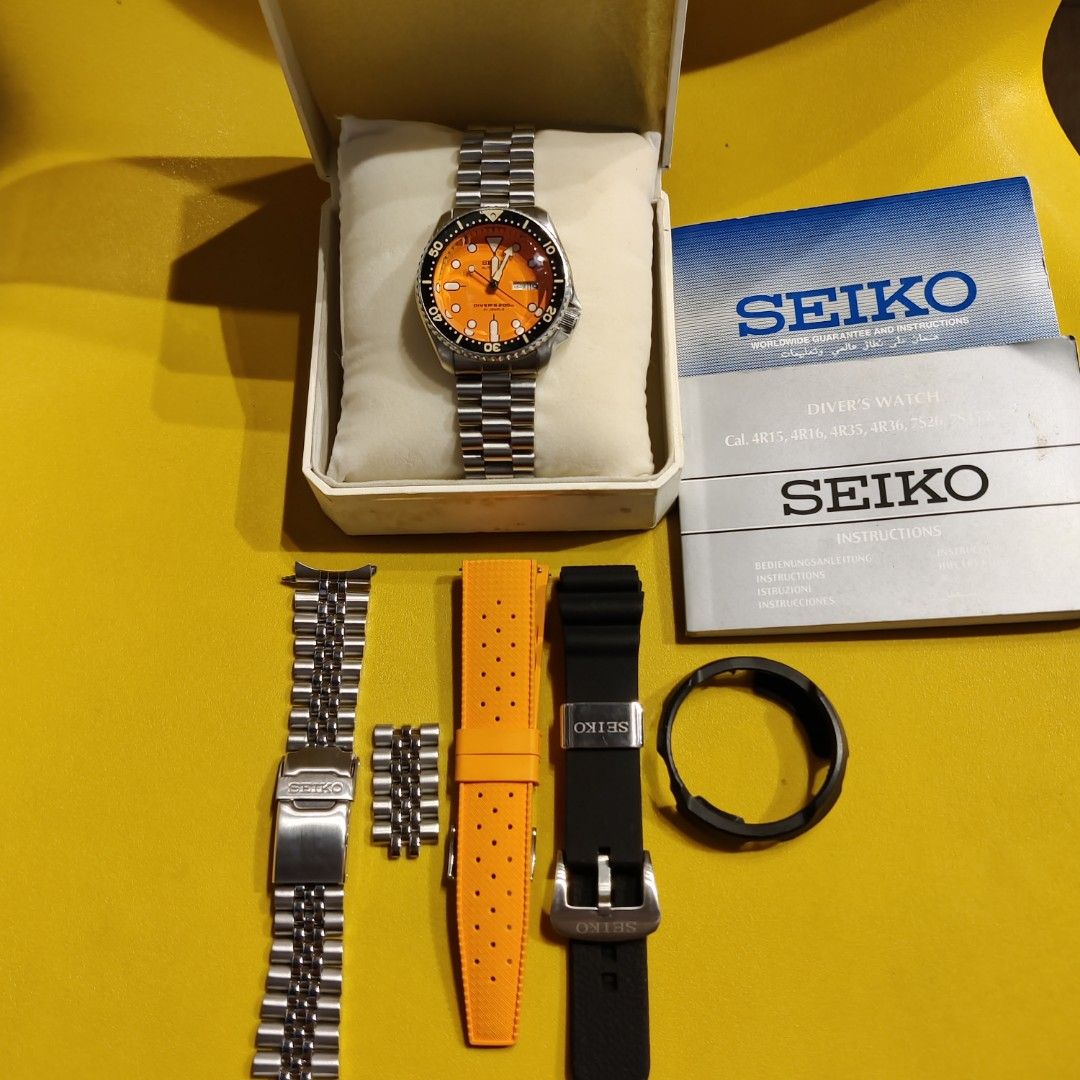 Seiko Skx011j Skx 011 Skx 011j Men s Fashion Watches