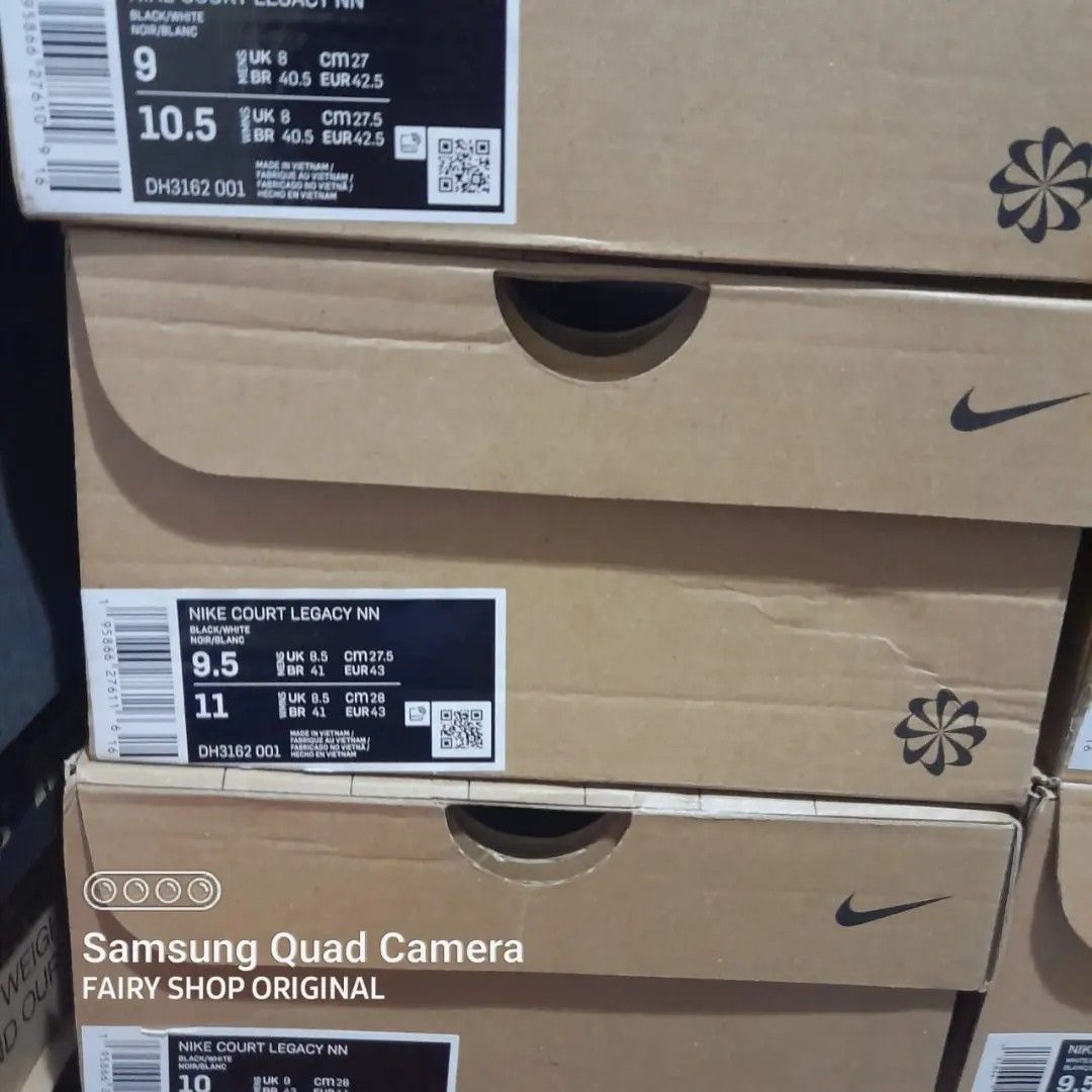 SEPATU NIKE COURT LEGACY LEATHER NN SIZE 44 ORIGINAL BNIB Fesyen Pria