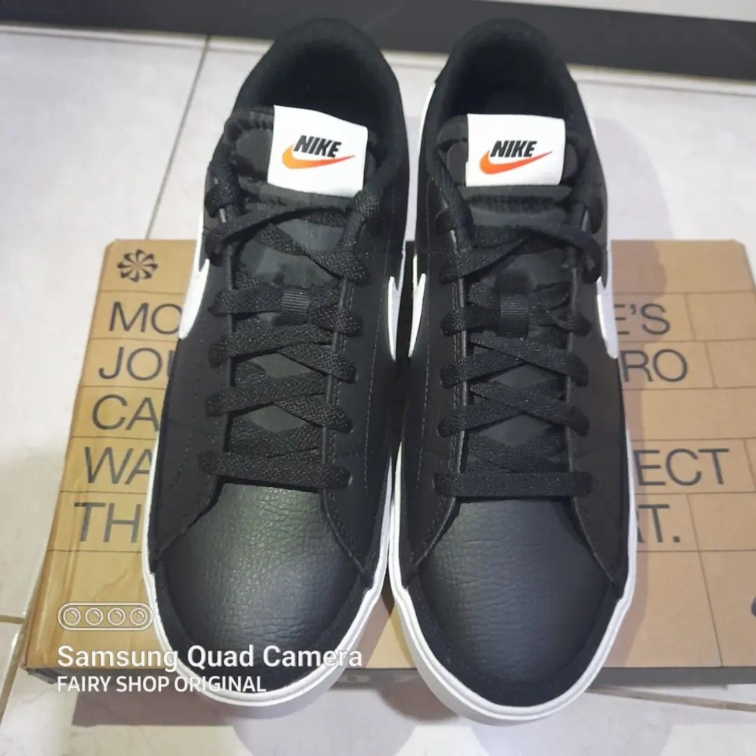 SEPATU NIKE COURT LEGACY LEATHER NN SIZE 44 ORIGINAL BNIB Fesyen Pria