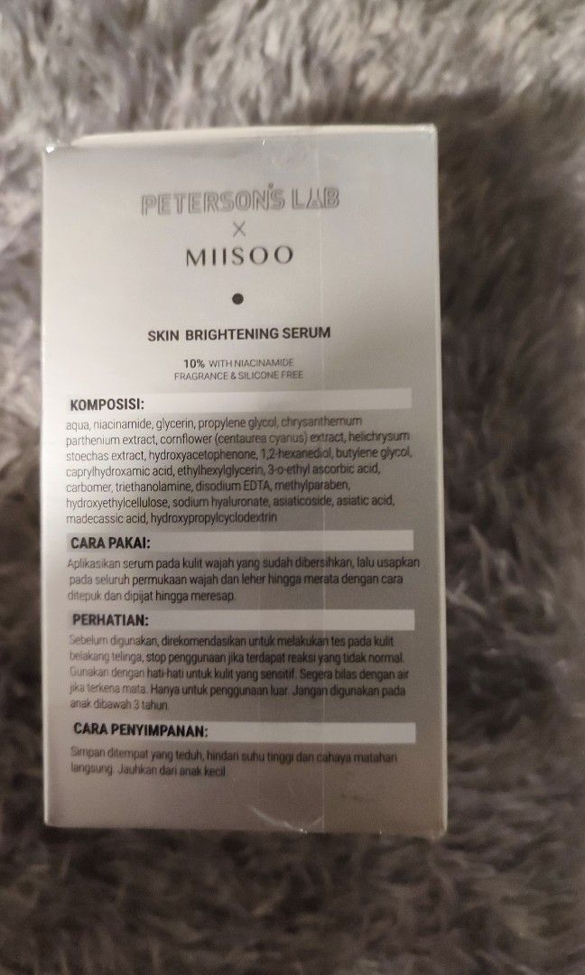 Serum Petersons Lab X miisoo on Carousell