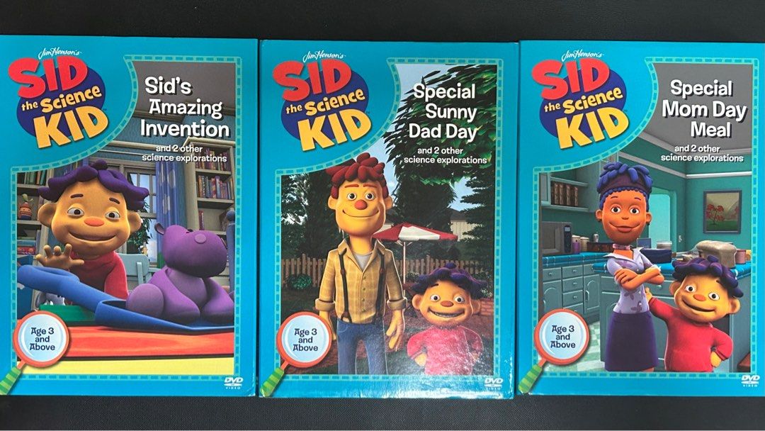 Sid the Science Kid DVD Collection, Hobbies & Toys, Music & Media