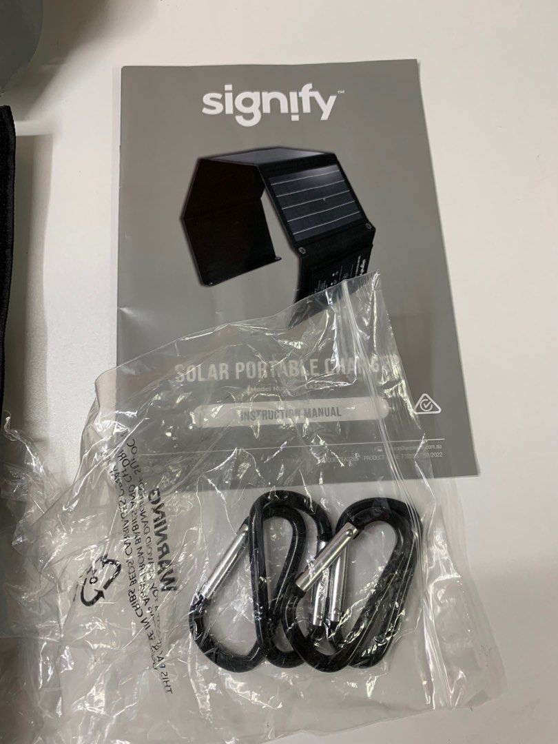 Signify Solar Portable Charger on Carousell