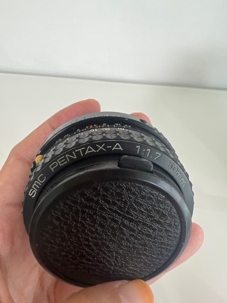 Objectif Pentax-M SMC 50mm F/1.7 Manuel - Monture Pentax K - Occasion