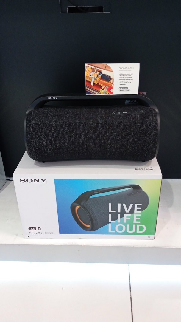 SONY PORTABLE SPEAKER, Audio, Soundbars, Speakers & Amplifiers on Carousell