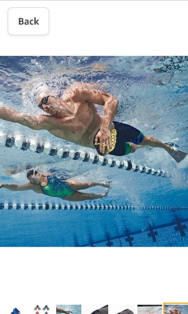 Speedo Short Blade Swim Training Fins, Sports Equipment, Other Sports