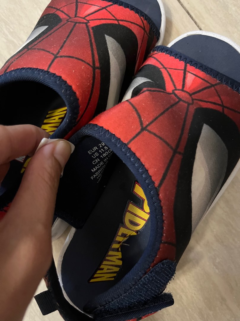 Spider-Man sandal, Babies & Kids, Babies & Kids Fashion on Carousell