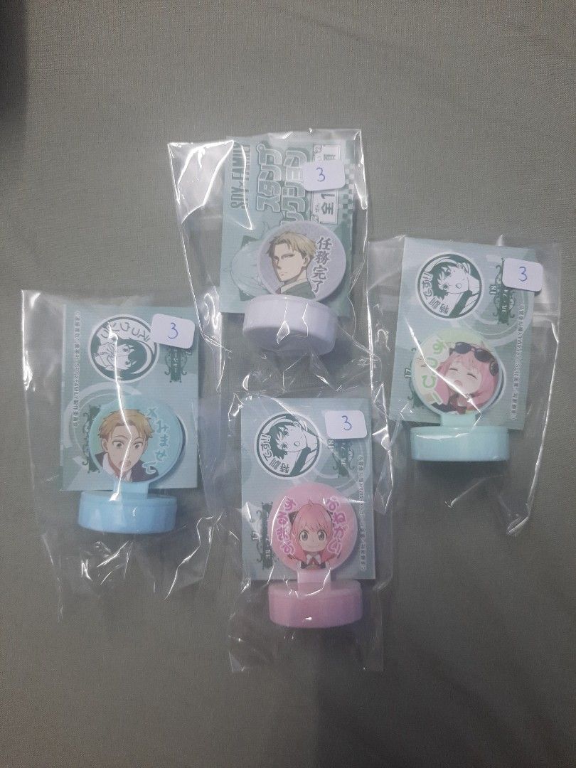 Spy x Family Ensky Stamp Collection, Hobbies & Toys, Stationery & Craft