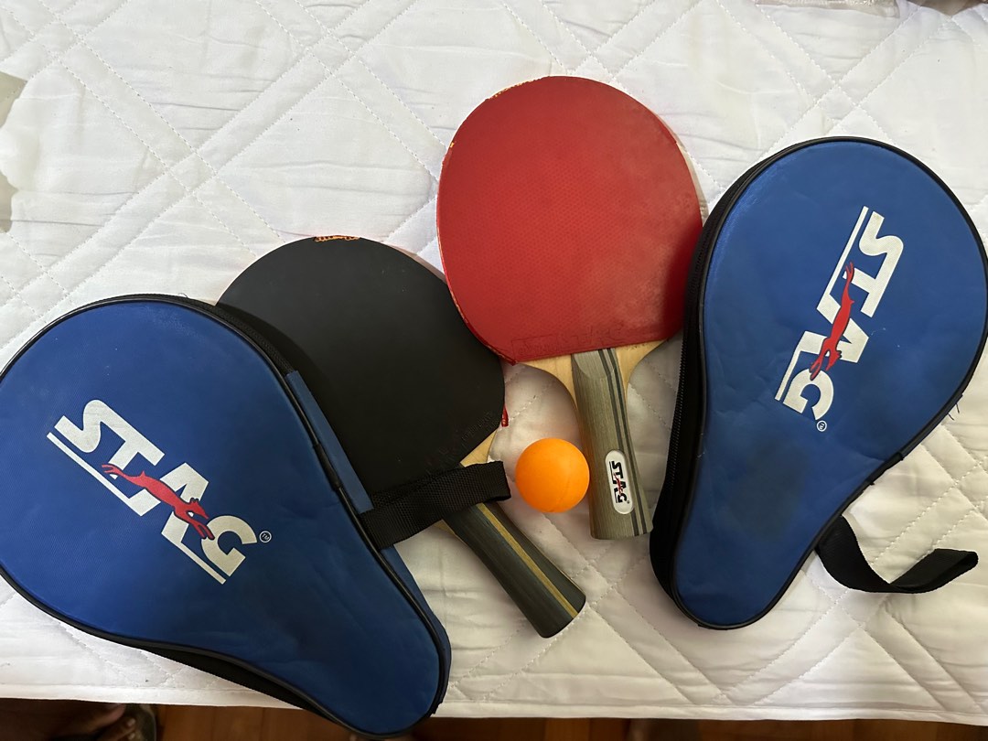 Stag Table tennis racquets, Sports Equipment, Sports & Games, Racket