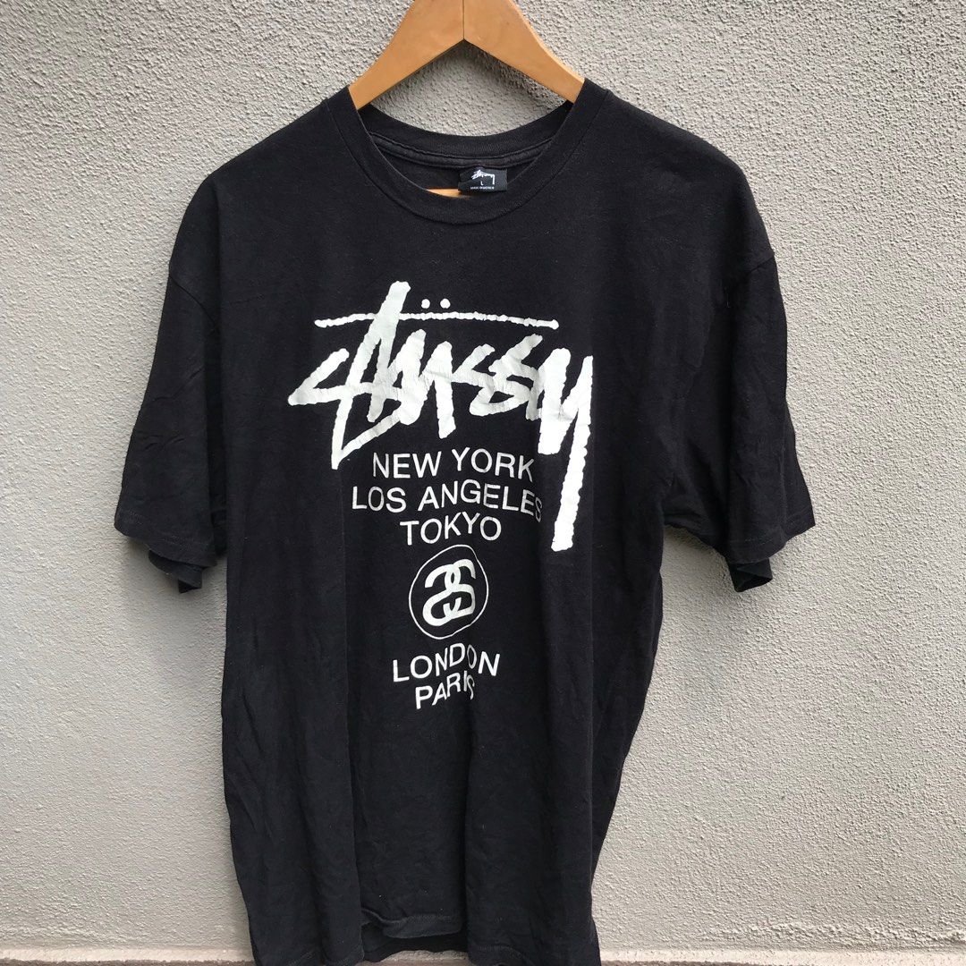 Stussy Crew Jersey, Men's Fashion, Tops & Sets, Tshirts & Polo Shirts on  Carousell