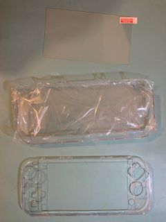 Switch lite hard casing with screen protector