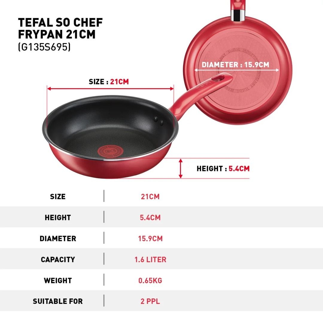 Tefal So Chef Deep Frypan 28cm (G1358696)
