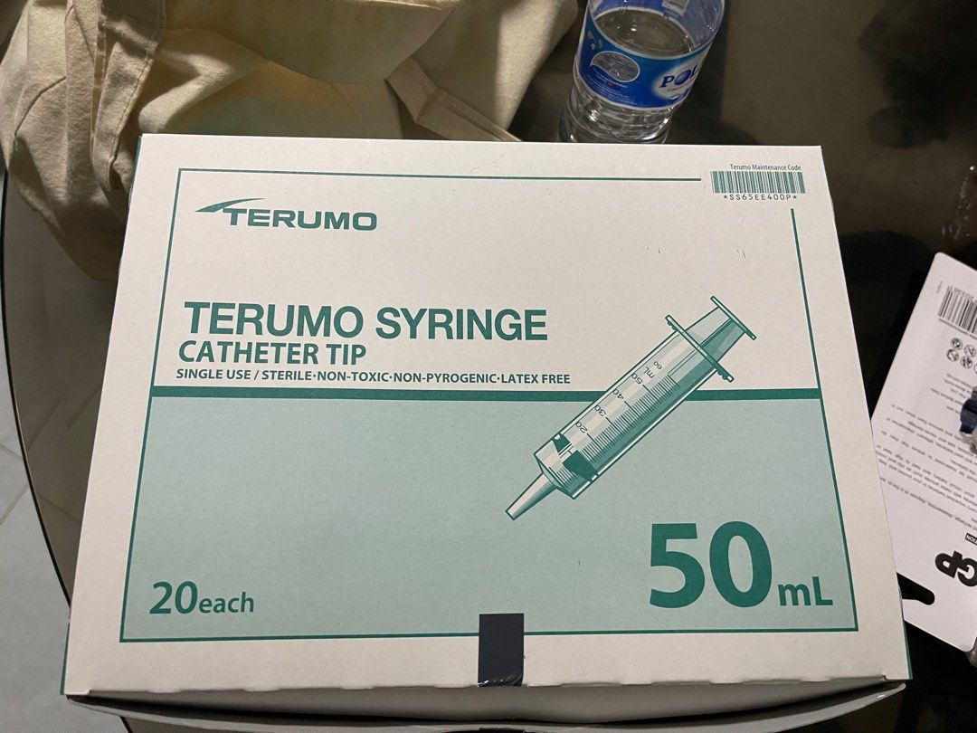 Terumo Syringe (50ml), Health & Nutrition, Medical Supplies & Tools on