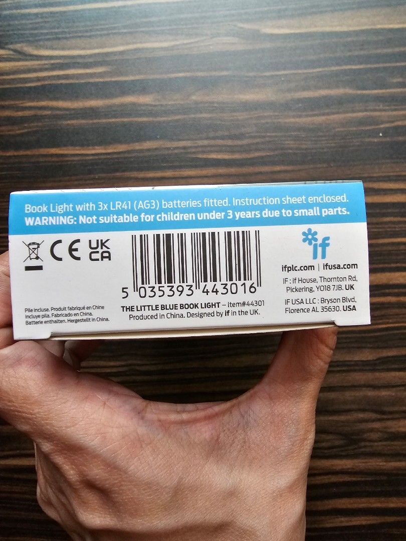 The Little Book Light Blue [With Battery] By If USA (Manufactured By