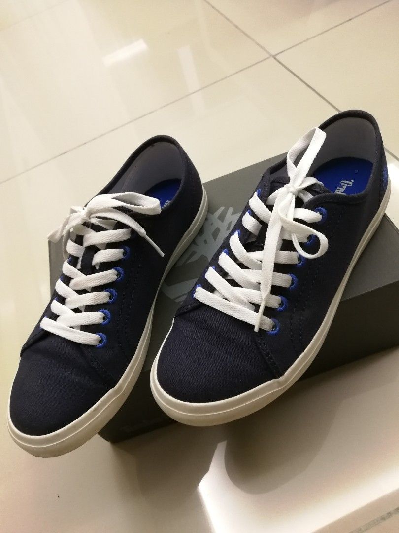 Timberland Newport Bay Oxford Navy Canvas Female