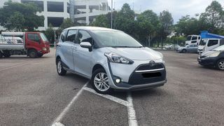 TOYOTA SIENTA MPV 7 SEATER P PLATE CAN