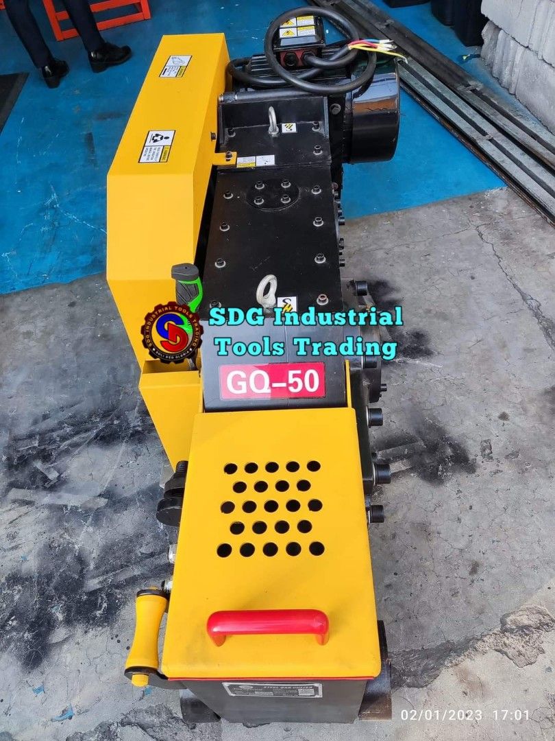 TOYOYAMA Industrial Steel Bar Cutter, Single Phase, 220V/60Hz, w/ 3