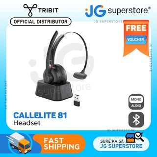 Tribit CallElite 81 Wireless Bluetooth 5.0 Headset for Hands-Free Home and Office VOIP Calls | JG Superstore