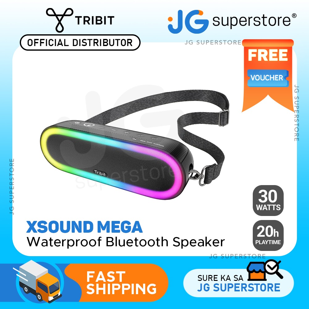 Tribit XSound Mega Portable Waterproof Wireless Bluetooth Speaker 30W ...