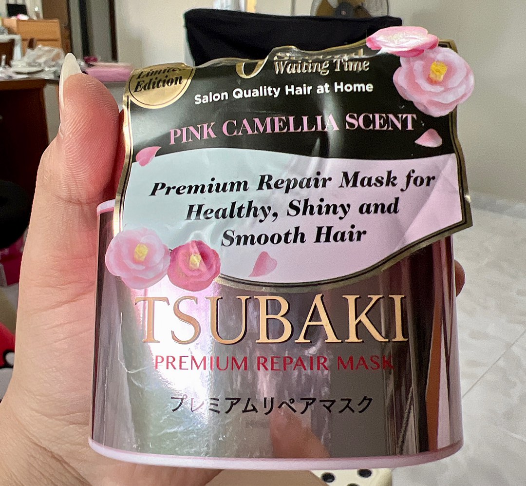 Tsubaki hair mask, Beauty & Personal Care, Hair on Carousell