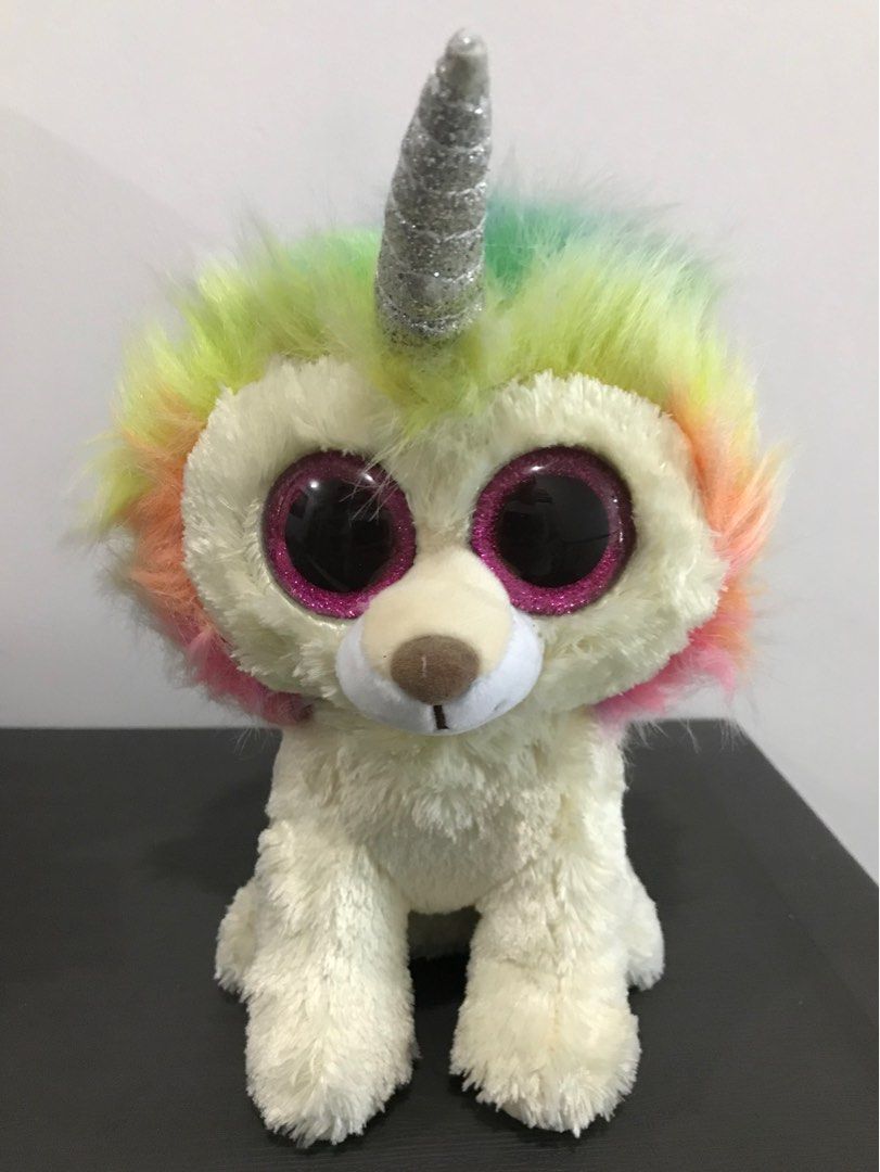 Ty Beanie Boos Layla Lion Claire s Exclusive Stuffed Toy Plushie