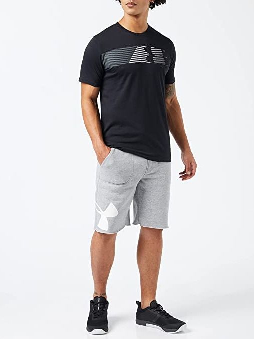 Under armour rival exploded graphic short hot sale