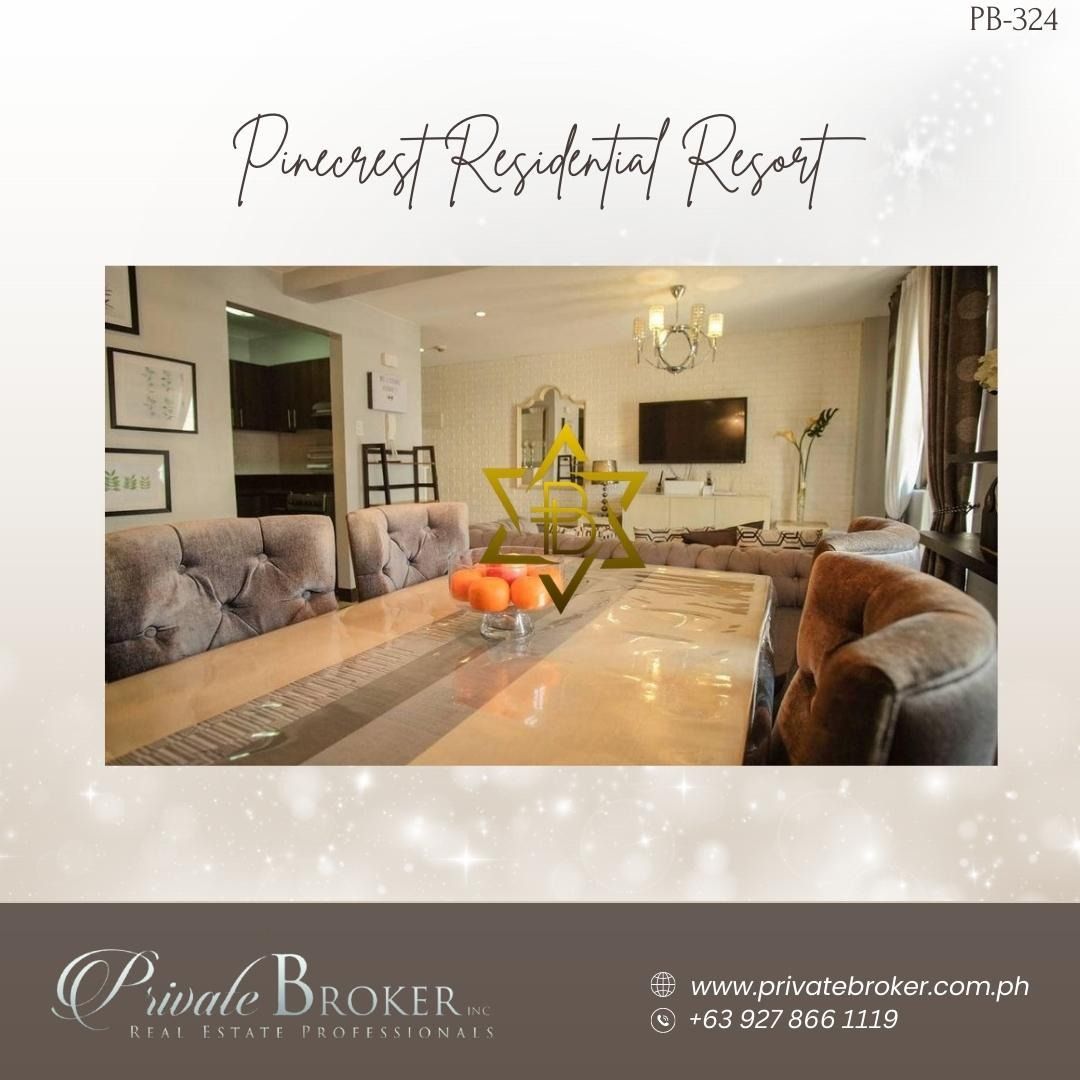 Unit For Rent at Pinecrest Residential Resort Pasay City, Property