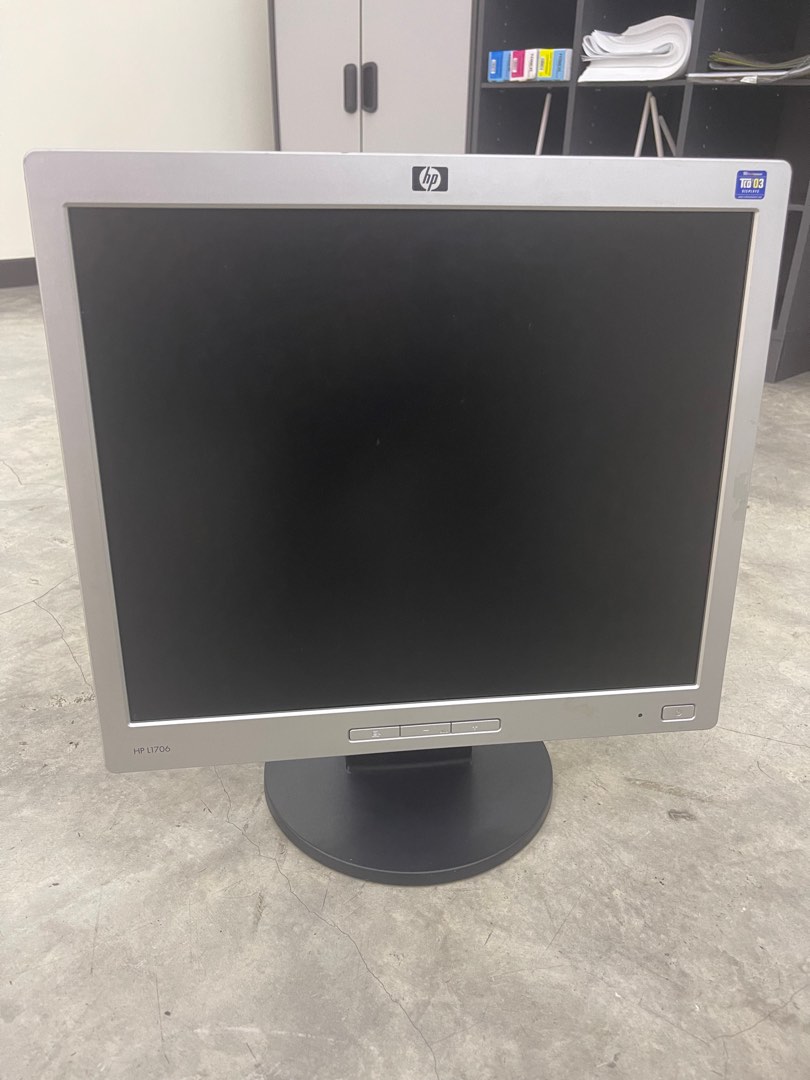 Used HP L1706 Monitor, Computers & Tech, Parts & Accessories, Monitor ...