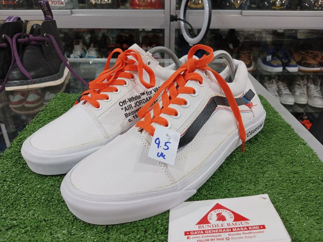 Vans off white air sales jordan 1
