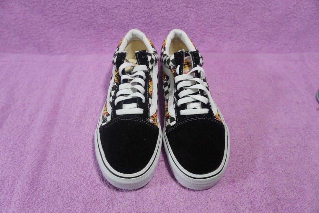 Vans Old Skool X Parks Project Black True White 500714 Size 44 Insole 28.5 cm on Carousell