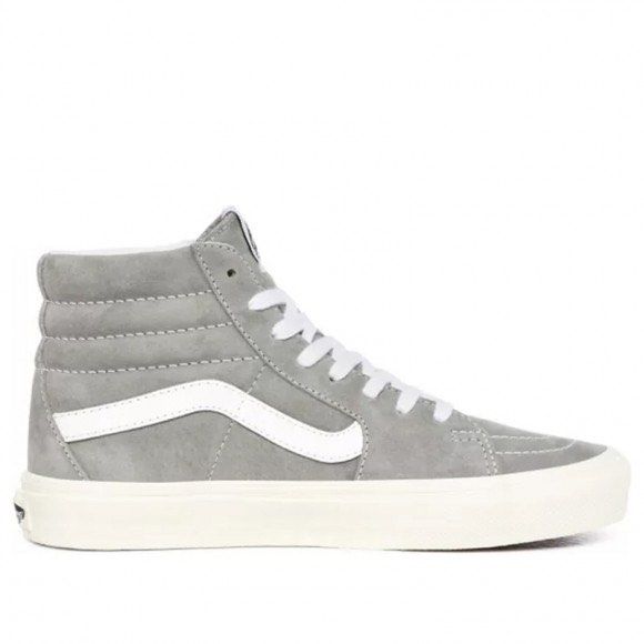 Grey suede vans sk8 hi clearance