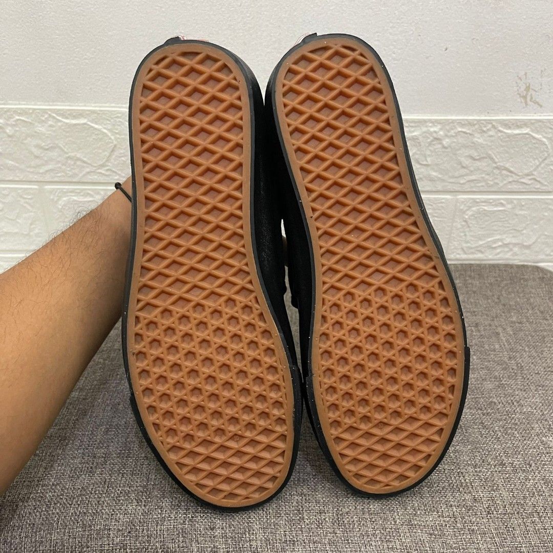 Vans slip on anaheim factory style 47 black suede