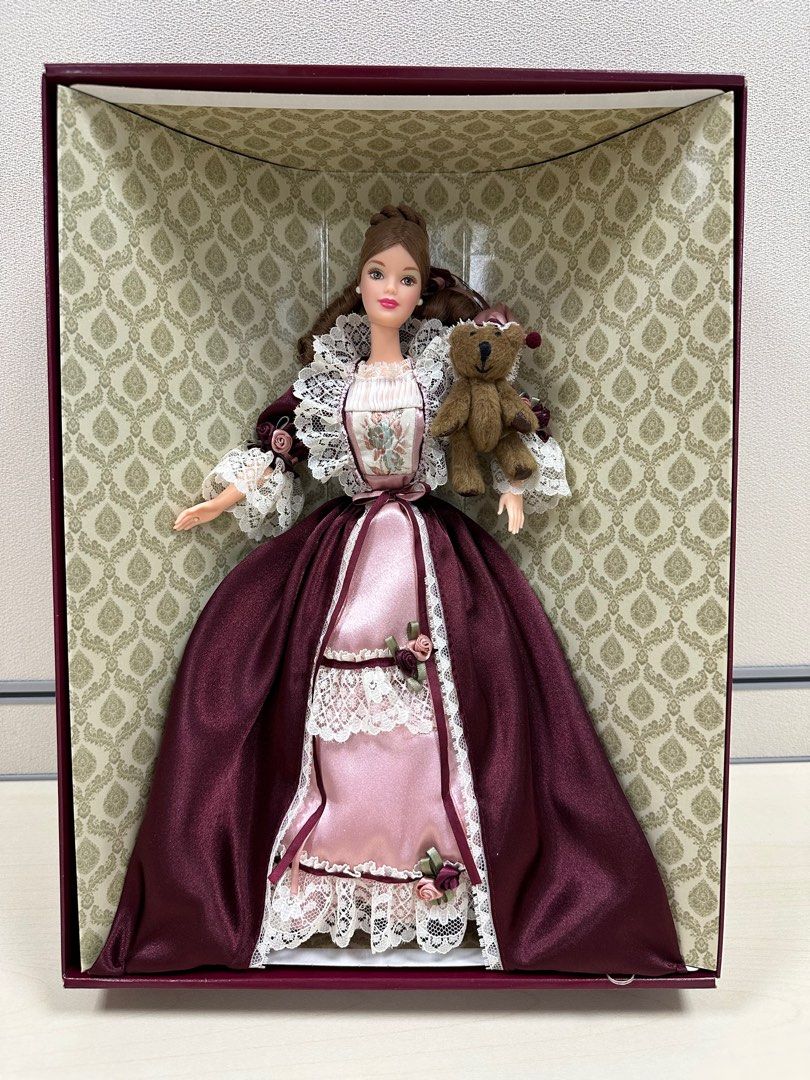 Victorian barbie with cedric bear value top