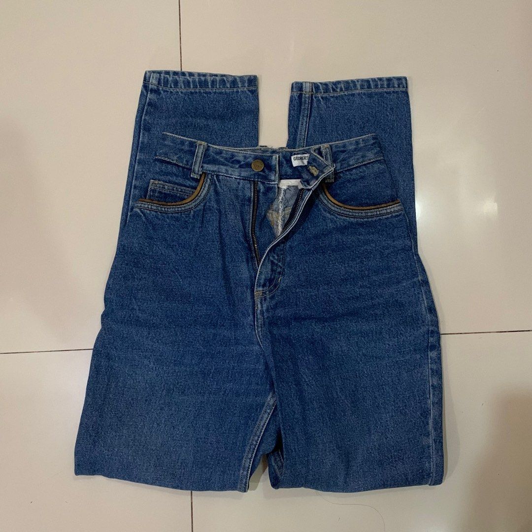Hamuche jeans top vintage atacado