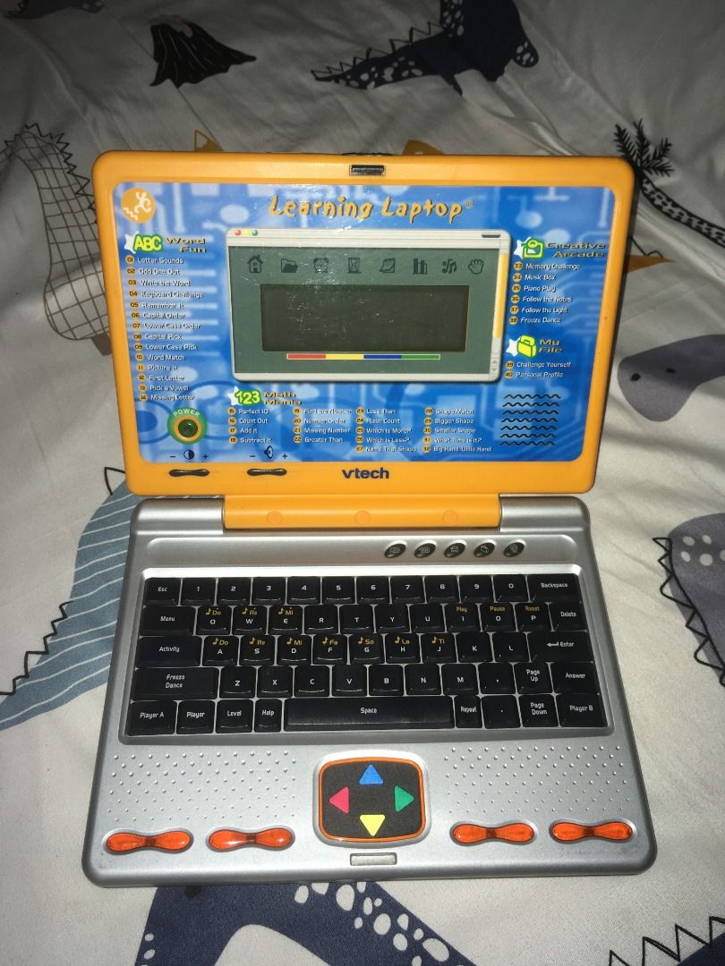 Vtech Learning Laptop for Children 4+ (Category: Laptops & Notebooks) located in Quezon City. Submitted by tynikki17 (Listing ID 1238506541, Image 2). Description: Price can be negotiated .