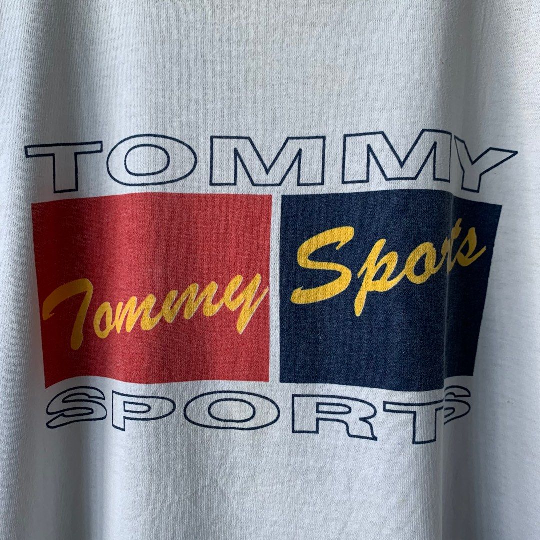 Vtg Y2K Tommy Sports Bootleg, Men'S Fashion, Tops & Sets, Tshirts & Polo  Shirts On Carousell