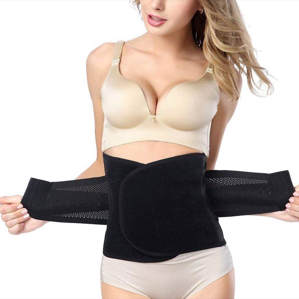 Velcro Strap Heavy Compression Post Surgical Bra with Zipper - EMS