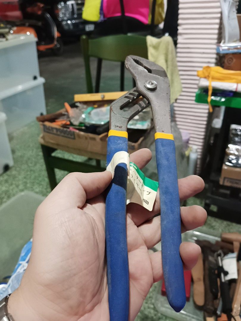 Water pump plier (Category: Construction Tools & Equipment) located in Legazpi City. Submitted by kikosgarage (Listing ID 1238448379, Image 1). Description: made in Japan.