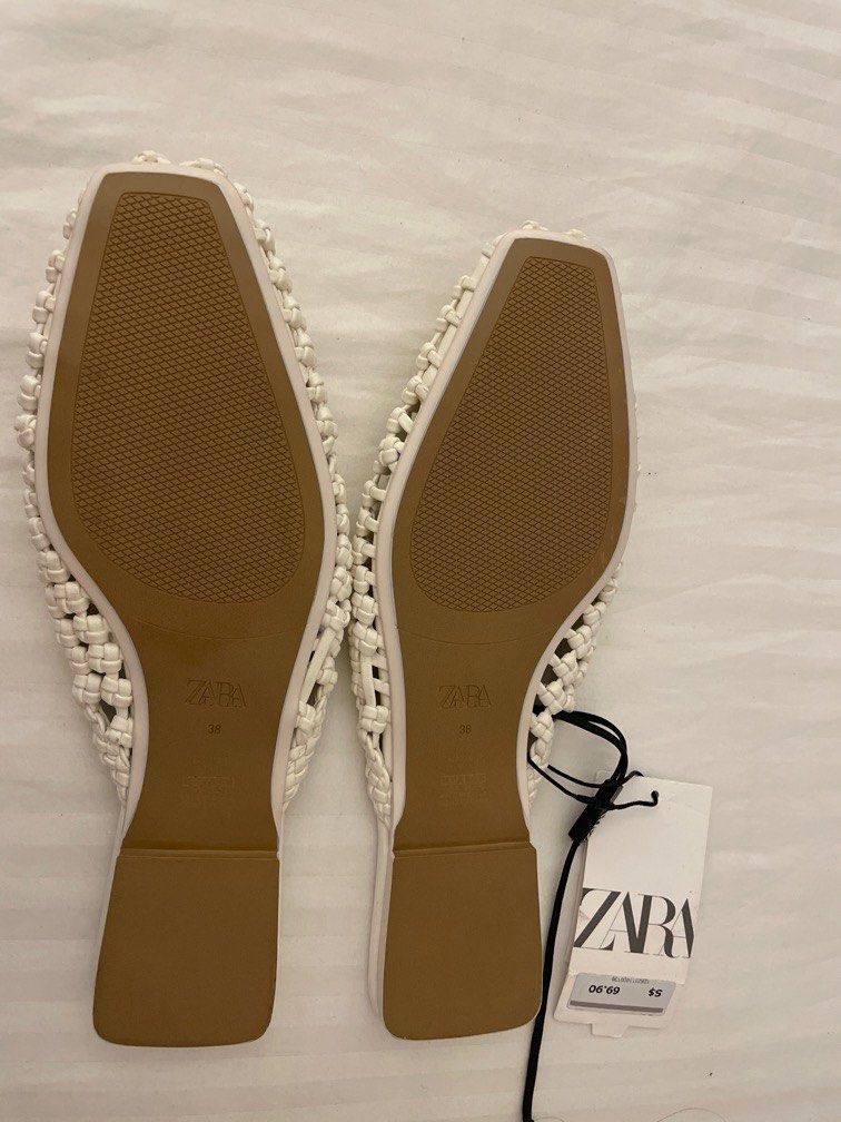 White flat on sale mules shoes