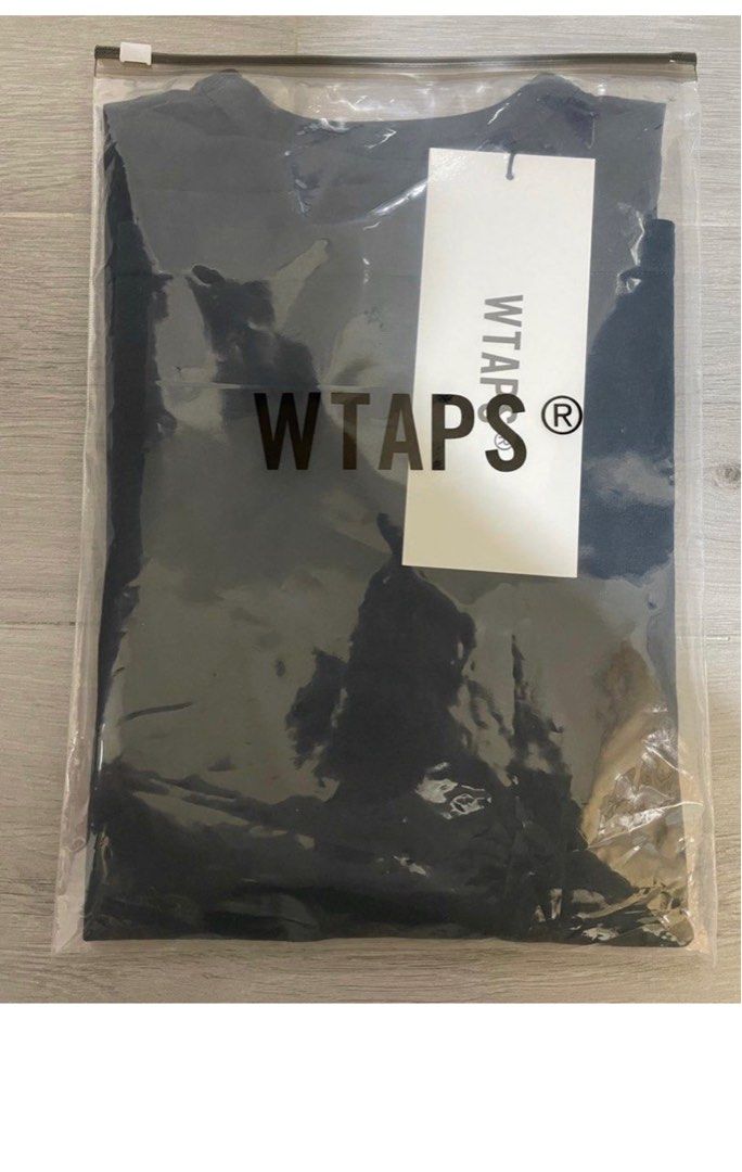 WTAPS All 03 / LS / COTTON. CRST Size 02 M Long Sleeve Navy (Brand