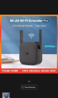 Xiaomi Mijia Mi Wifi Pro 300M 2.4G WiFi with 2 Antenna Mi Router Wireless Network Router