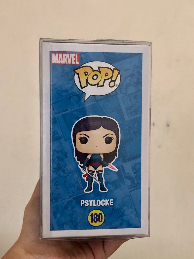 XMen Psylocke Funko Pop 180 (VAULTED/RARE) Blue Box on Carousell