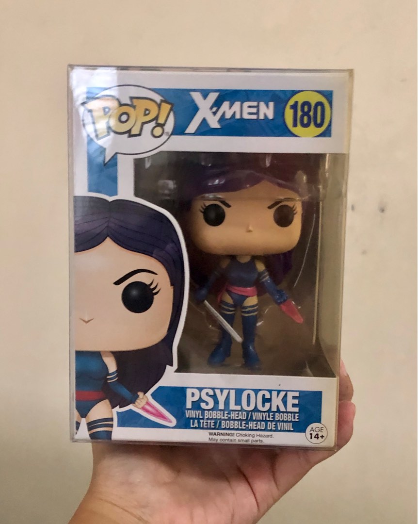 XMen Psylocke Funko Pop 180 (VAULTED/RARE) Blue Box on Carousell