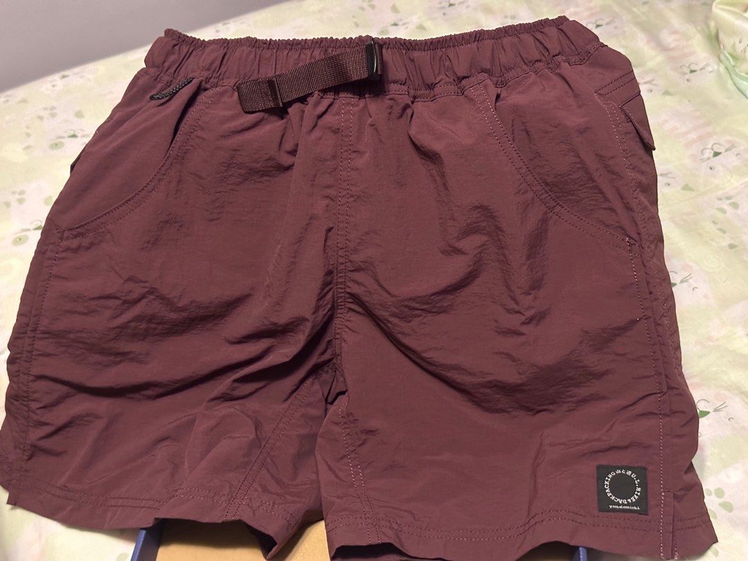 山と道 5-Pocket Shorts Tawny Port men L-