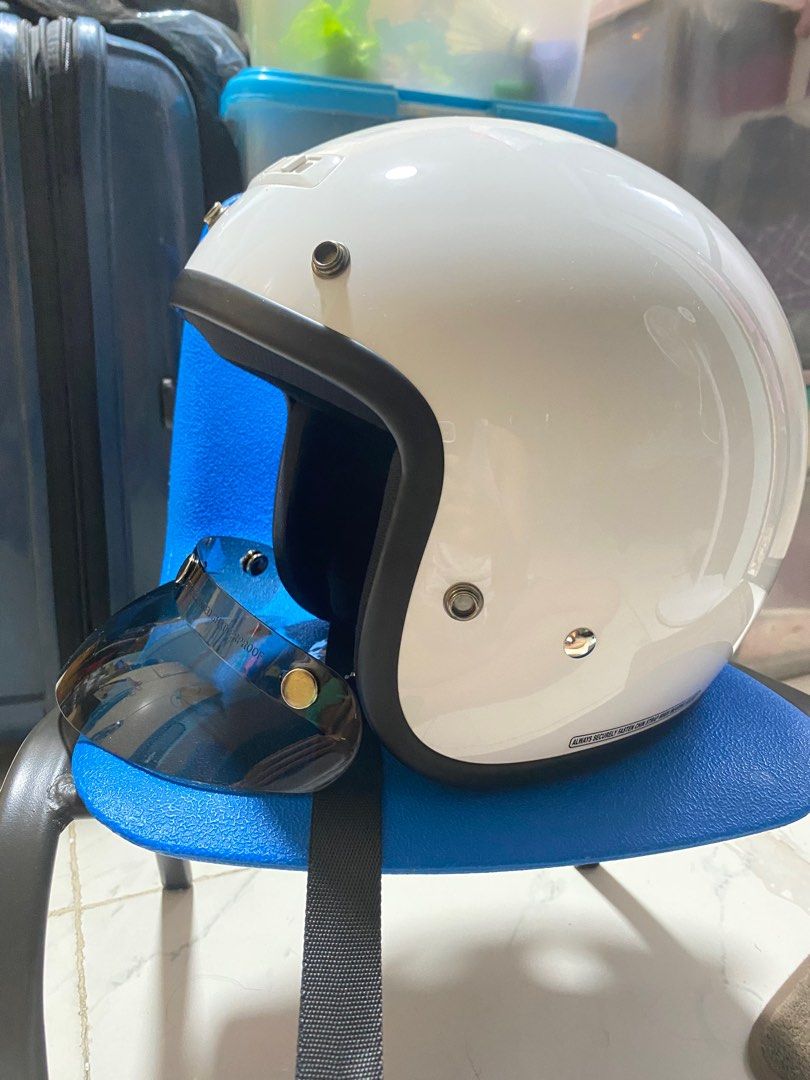 Z1R Jimmy Helmet Half Face Motorbikes Motorbike Parts