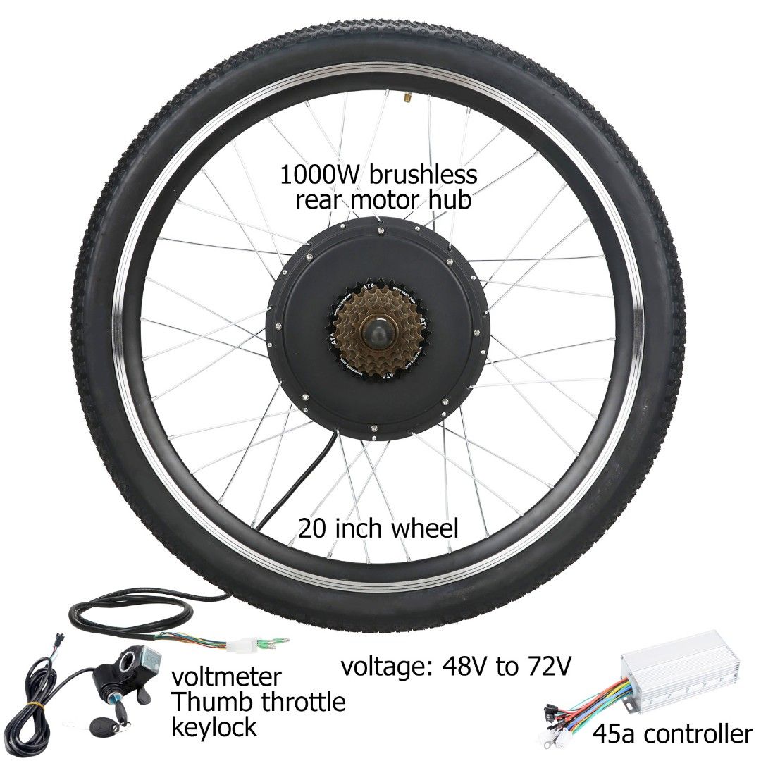 20 inch ebike conversion kit clearance